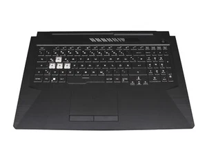 Asus TUF Gaming A17 FA706QM original Tastatur inkl. Topcase DE (deutsch) schwarz - Afbeelding 1 van 4