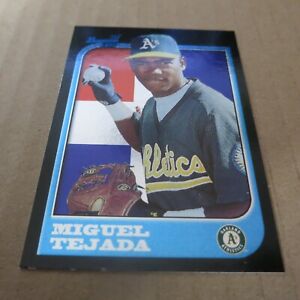 Miguel Tejada RC 1997 Bowman #411 Oakland Athletics
