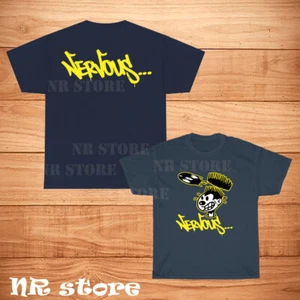 Nueva Camiseta Nervous Records Famous Logo Divertida Talla S a 5XL - Imagen 1 de 6