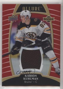 2019 Upper Deck Allure Rookies Red Rainbow Jerseys Karson Kuhlman #65 Rookie RC