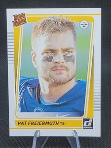 2021 Donruss Pat Freiermuth Portrait Canvas Rated Rookie #281 RC Rookie Steelers