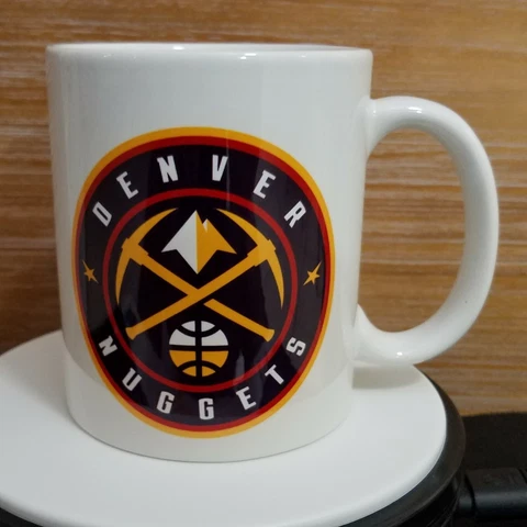DENVER NUGGETS Mug Cup Taza 11oz NBA Basketball Ceramic Souvenir Regalo Print Cover