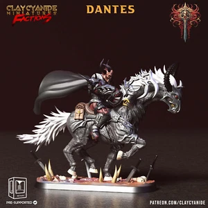 Dantes | Dreadblood Ravagers | Chaos Followers RPG D&D miniatura impresa en 3D - Imagen 1 de 2