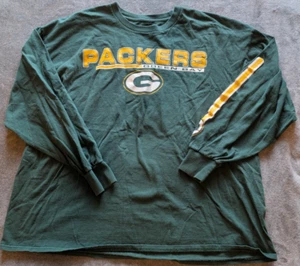 Team Apparel - Long Sleeve - Green Bay Packers - Chest Logo - Size 2XL - T Shirt - Picture 1 of 5