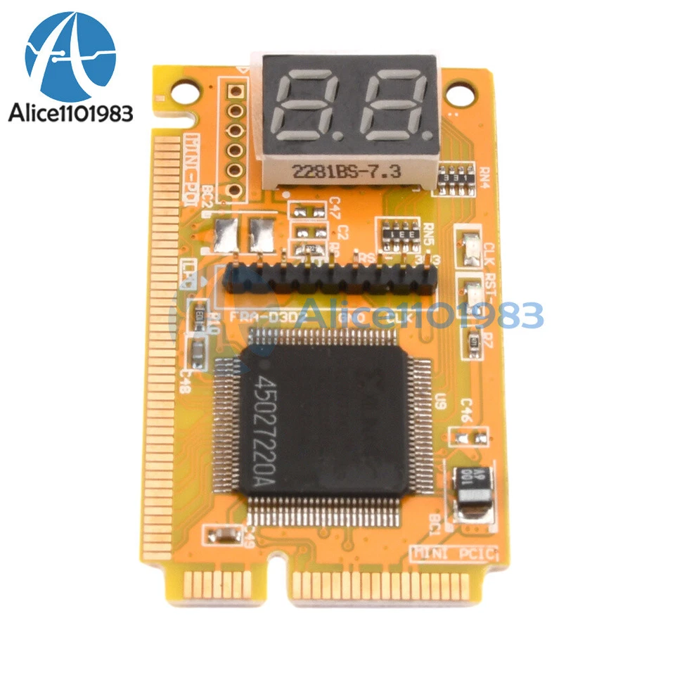 3 in 1 PCI/PCI-E LPC POST Tester Diagnostics Debug post Card Adapter Analyzer - Image 1 of 1