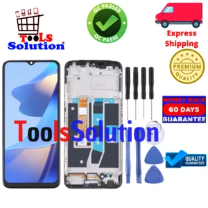 Display Für Oppo A54S CPH2273 LCD + Frame Touch Screen Glas Montiert Schwarz - Imagen 1 de 1