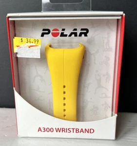 Pulsera rastreadora de actividad Polar A300 amarilla nueva caja abierta (compra 1, obtén 1 gratis) - Imagen 1 de 3