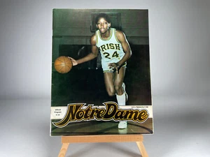 Programa de baloncesto Notre Dame Notre Dame vs Manhattan 1980 Fighting Irish - Imagen 1 de 13