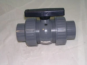 FNW FNW340VL F340V PVC True Union 2-1/2" Ball Valve - Picture 1 of 4