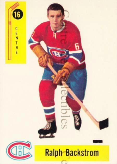 1992-93 Parkhurst Parkie Reprints #18 Ralph Backstrom - Image 1 of 1