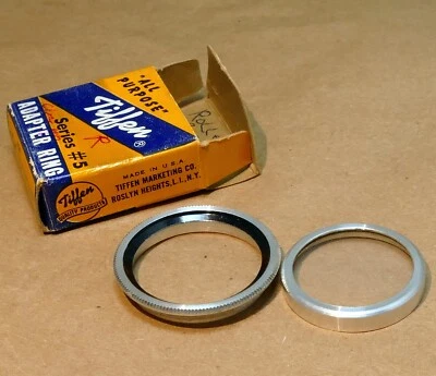 Retaining ring for Tiffen  Series 5 with +2 lens close up  - Rollei | Yashica - Image 1 of 4