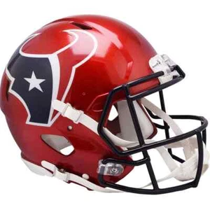 HOUSTON TEXANS ON-FIELD ALTERNATE NFL FULL SIZE AUTHENTIC SPEED FOOTBALL HELM! - Bild 1 von 1