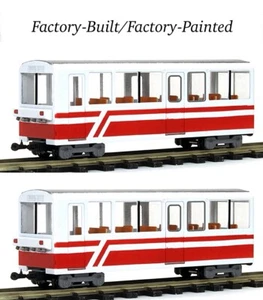 HOn30/HOe World Craft Kurobe Bohafu-2500 2 Passenger Cars Set H0e Coach Carriage - Picture 1 of 12