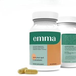 Emma Integratore Lenitivo 60 Capsule - US - Foto 1 di 3