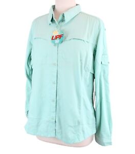 Columbia Silver Ridge III Shirt, Women's Titanium Long Sleeve Button-Down UPF 30