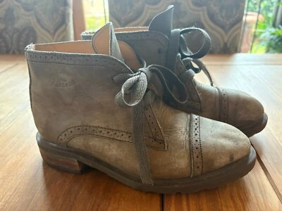 Doc Dr Martens Cuero Marrón Claro Estilo Oxford Reino Unido 5 Mujer’s EE. UU. 7 Foto 1 de 4