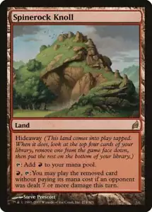 Magic The Gathering MTG SPINEROCK KNOLL Lorwyn NM Near Mint - Picture 1 of 1