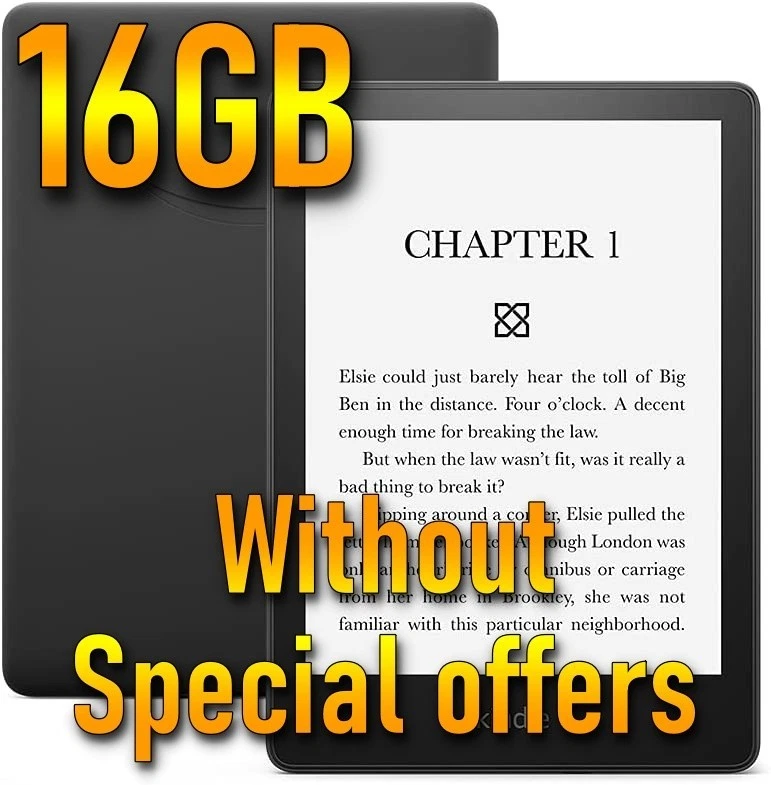 Amazon Kindle Paperwhite 5 11th Gen 2022 - 6.8" 16GB 16 GB - Without ads - Image 1 of 4