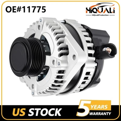 Alternator OEM 11775 For 2014-2017 Honda Odyssey V6 3.5L 130Amp CW 6-Groove 12V - Изображение 1 из 4