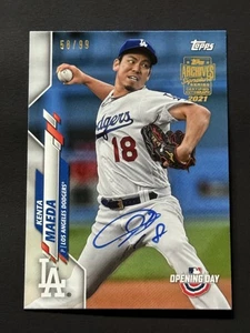 2021 Topps Archives Signature Series Auto #35 Kenta Maeda /99 - Picture 1 of 2