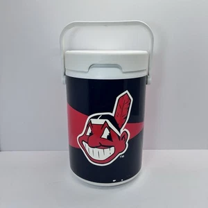 Vtg Cleveland Indians Insulated Kooler Kraft USA Cooler 1999 Tailgating Rare MLB - Picture 1 of 10