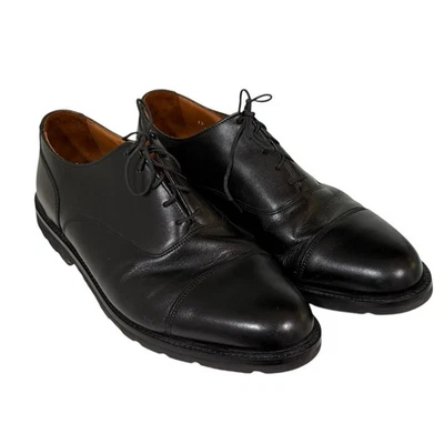 Bostonian Classics Black Cap Toe Oxford Dress Shoes Men’s 13W Made in USA - Image 1 of 4