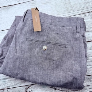 NWT J Crew Ludlow Slim Linen Blend Dress Pant Mens 36x29(32tag) Unstructured - Picture 1 of 7