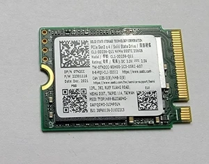 Lite-On 256GB Solid State Drive SSD TLC M.2 NVMe 2230 PCIe3x4 2230 CL1-3D256-Q11 - Picture 1 of 4