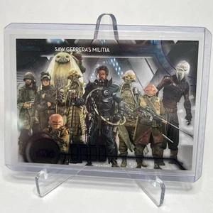 2018 Star Wars Galactic Files Reborn Band of Heroes Saw Gerrera 's Militia 85/99 - Picture 1 of 2