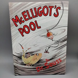 Dr Seuss McELLIGOT’S POOL Hardcover 1974 Grolier Book Club Edition Banned OOP - Picture 1 of 20