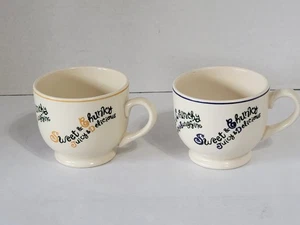 Mister Donut And Us Fitch Collaboration Large Mug - Lot of 2 - Picture 1 of 9