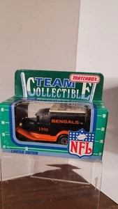 Matchbox NFL Bengals Team Collectible 1990 Vintage Diecast Vehicle - Bild 1 von 4