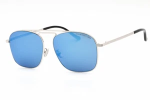 Gafas de sol CUTLER AND GROSS CG1310S 007 montura plateada negra lentes azules 56 mm - Imagen 1 de 4