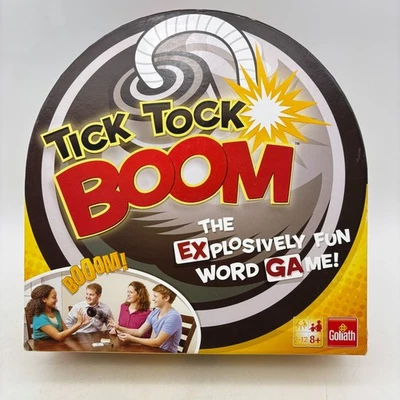 Tick Tock Boom WORKS COMPLETE Goliath 2016 Fast Thinking Word Game - Image 1 of 4