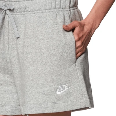 Pantalones Cortos Nike Mujer Club Polar tiro medio GRIS 0X NUEVOS Foto 1 de 4