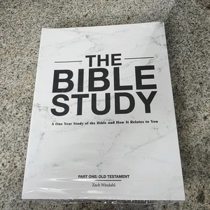 THE BIBLE STUDY Books Parts One & Two New & Old Testament by Zach Windahl Sealed - Imagen 1 de 6