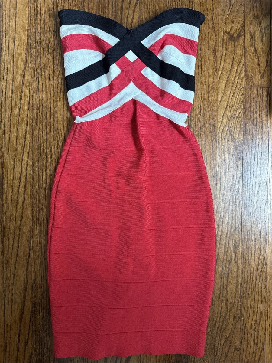 Herve Leger Women's Red for sale - eBay