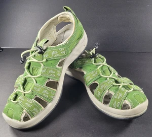 L.L. Bean Sandals Sports Waterproof Green size 8.5 - Picture 1 of 8