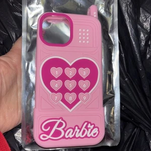 Barbie princess luxury Pink case silicone iphone 15 Cellphone New Cell Phone - Picture 1 of 4