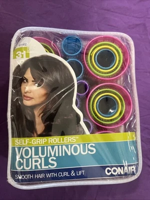 Rodillos de autoagarre Conair: rizos voluminosos, cabello liso con rizo y elevación, 31 piezas Foto 1 de 4