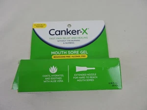 Gel para úlceras bucales y alivio del dolor oral, sin benzocaína caducidad 27/01 - Imagen 1 de 6