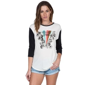 NEW VOLCOM FAR OUT LS TEE TOP PULLOVER SHIRT SMALL MEDIUM code L95 - Picture 1 of 3