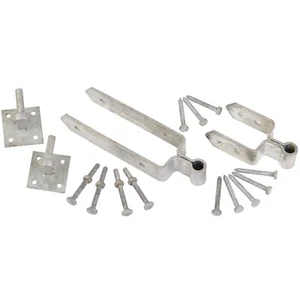 Juego de bisagras Fieldgate de alta calidad en placas de 4" x 4" - Preembaladas - Imagen 1 de 1
