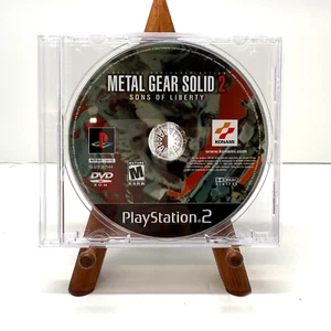 Metal Gear Solid 2 Sons of Liberty (solo disco) PROBADO Sony Playstation 2 PS2 - Imagen 1 de 5