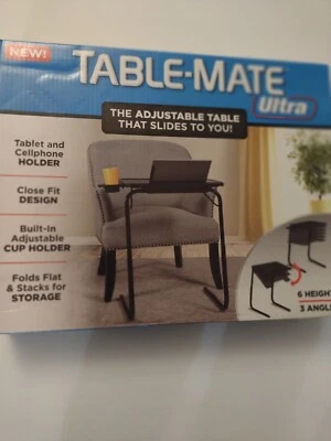 Table Mate Ultra , Adjustable Table,Folding Table With Tablet & Cellphone Holder - Image 1 of 3