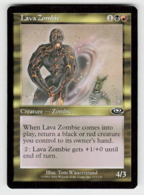 Planeshift #113 Lava Zombie - Image 1 of 2