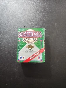 1990 Upper Deck High Number Series Complete Factory Sealed Box Set (100) 701-800 - Picture 1 of 2