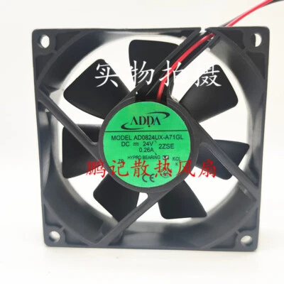 1 pcs ADDA AD0824UX-A71GL DC24V80*80*25 cooling fan - Image 1 of 2