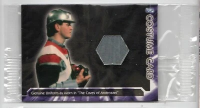 CAVES OF ANDROZANI, Costume Relic trading card- DOCTOR WHO TRILOGY 2006, WHOT-C3 - Image 1 of 2