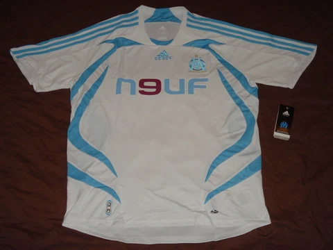 Olympique Marseille Soccer Jersey Adidas Top Football Shirt Maglia Maillot XL Cover